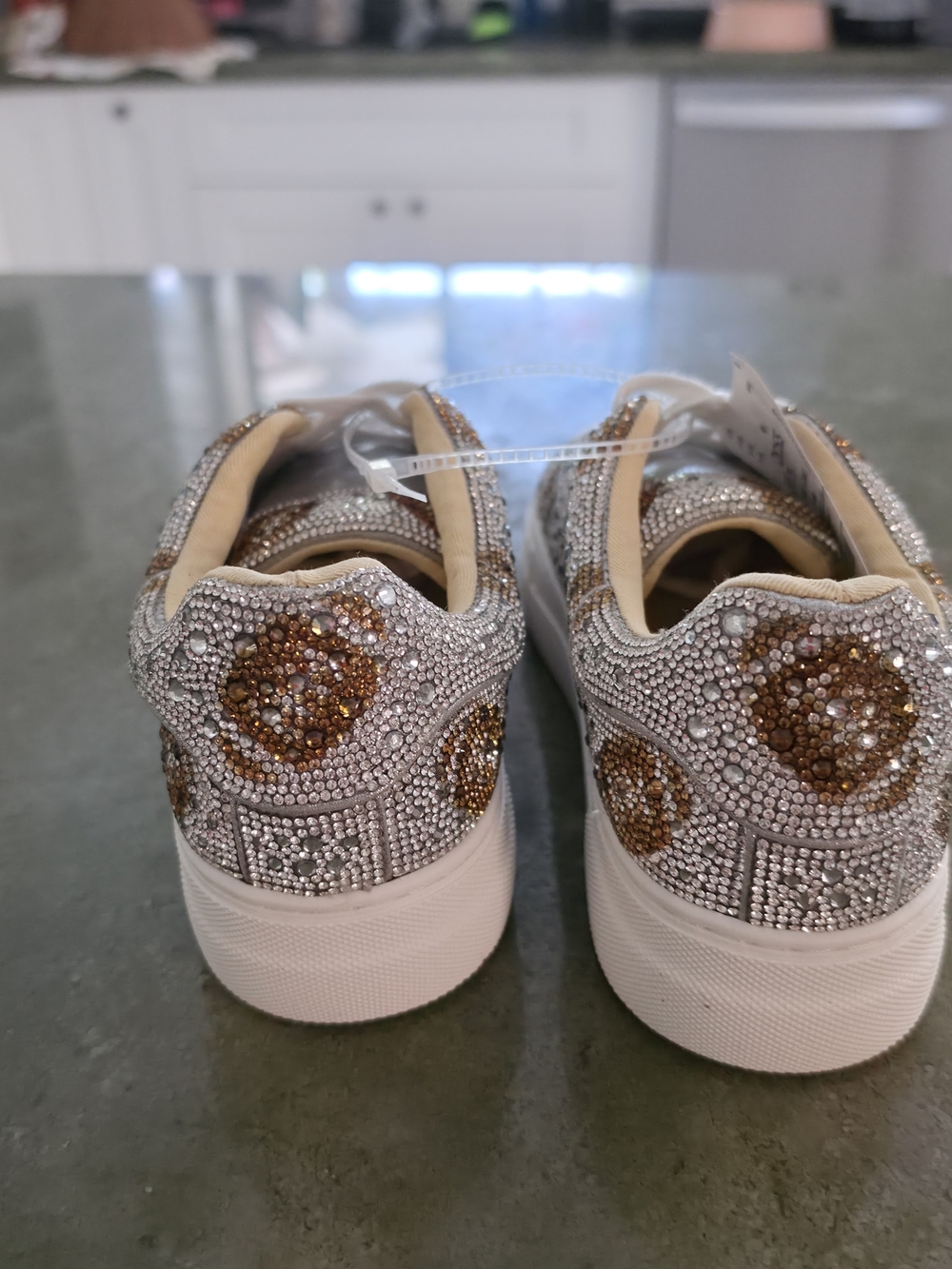 Football Betsey Johnson  Women's Sneakers 7.5 - Picture 6 of 6